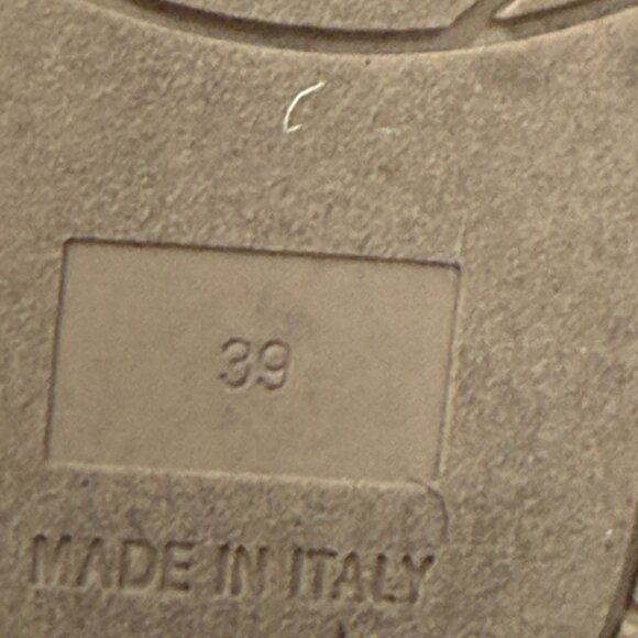 Fendi Padded Leather Platform Wedge Slides - Authentic - Picture 11 of 12